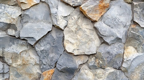 Fototapeta Abstract stone texture background with natural tones and rough surfaces