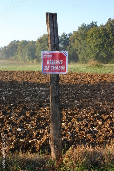 Obraz chasse gardée