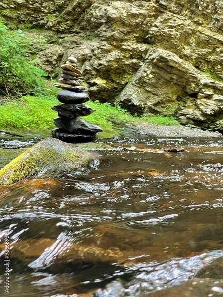 Obraz stream in the forest