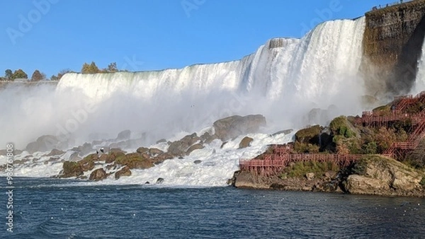 Obraz waterfall in park