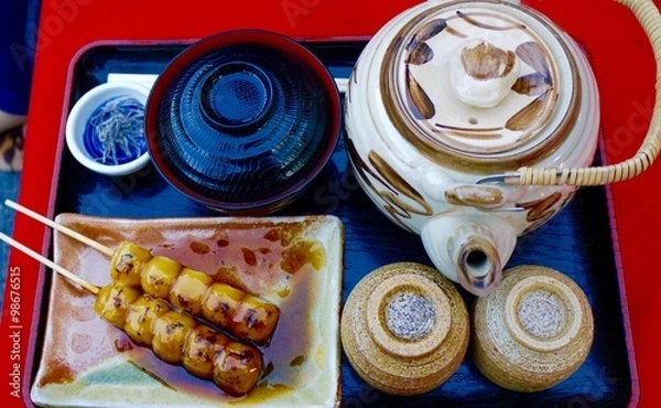 Obraz 京都のお茶菓子