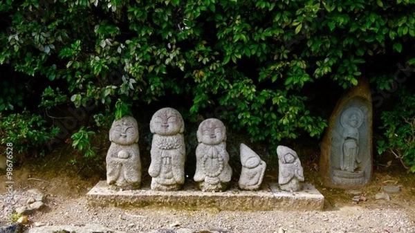 Obraz 京都の地蔵