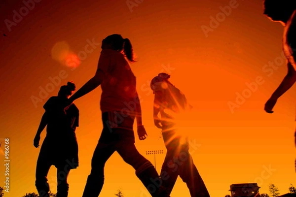 Fototapeta into the sun