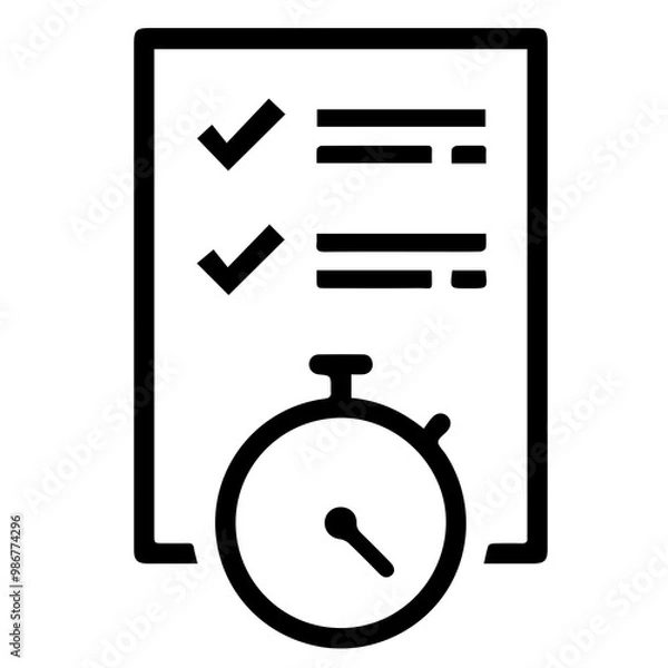 Fototapeta Time management banner web icon  illustration concept with icon of  Goals Correctly, Prioritize wisely, Set Time Limit, Take A Break , Organize Yourself, Remove non