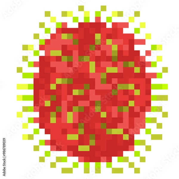 Obraz Pixel Rambutan Fruit