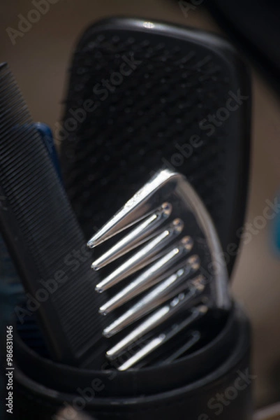 Obraz Hairbrush, comb