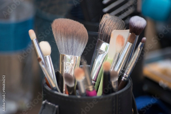 Obraz make up brushes