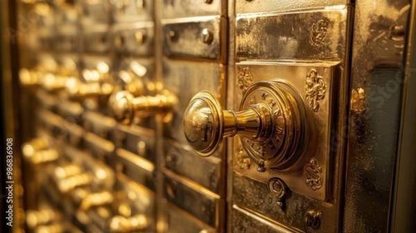 Fototapeta Safe Fine Gold