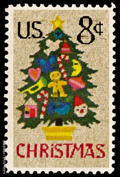 Obraz Choinka w wydaniu Needlepoint