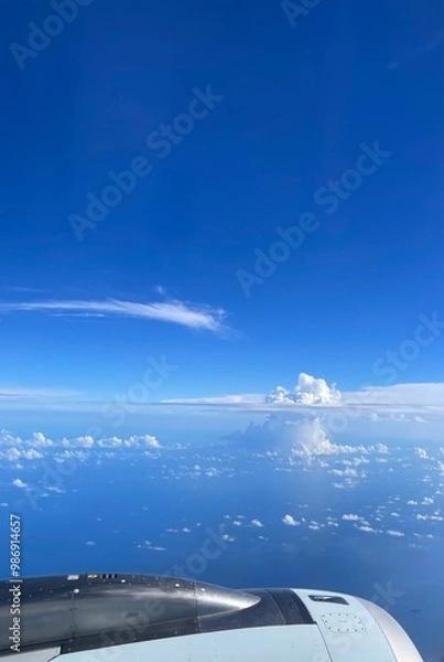 Fototapeta 飛行機からの眺め
