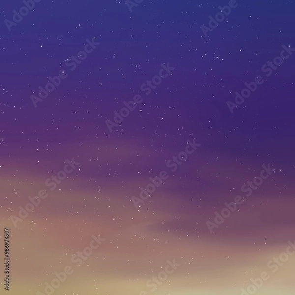 Fototapeta starry night sky