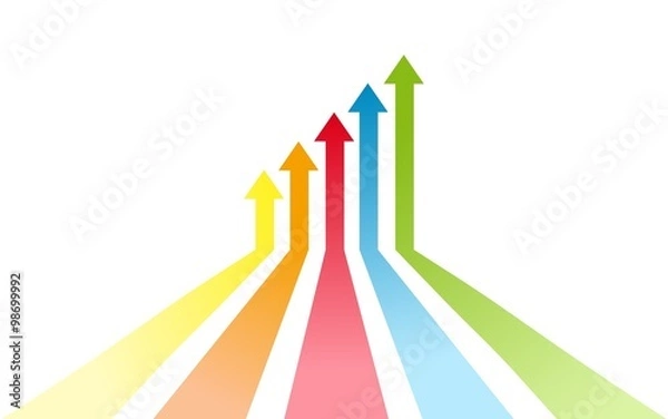 Fototapeta The 5 Arrows