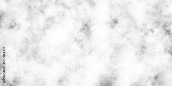 Fototapeta Grunge Silver sky clouds texture backgrounds, Abstract white and gray grunge paper texture, Panorama of vintage Background of white marble texture with smoke,  Abstract Textured black Smoke.