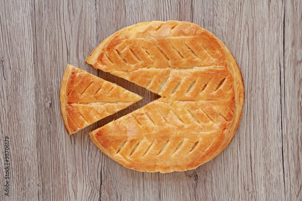 Fototapeta Part de galette des rois