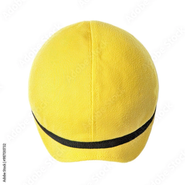 Obraz Tennis hat top view isolate on transparent background