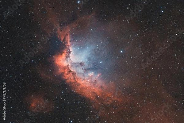 Obraz The Wizard Nebula, Stars, universe, cosmos