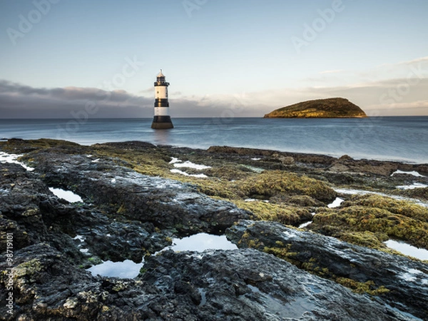 Obraz Penmon Lighthouse, Anglesey, North Wales