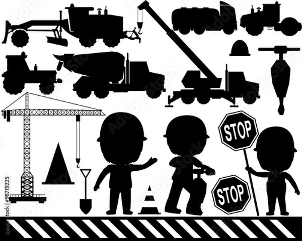 Obraz Construction Machine's -fo41