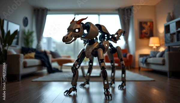 Obraz robot household