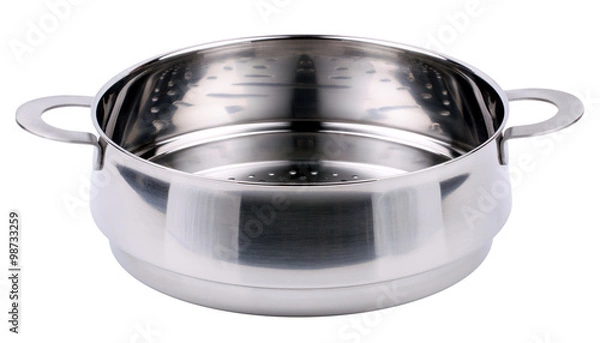 Obraz Double boiler for the gas cooker isolated