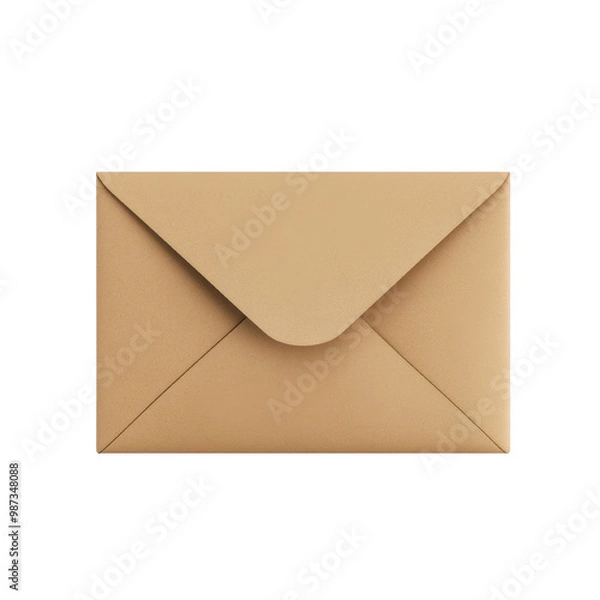 Obraz Brown Envelope  on transparent background