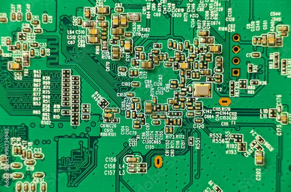 Obraz circuit board
