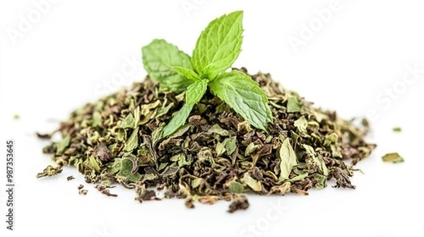 Fototapeta dried leaves