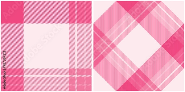 Fototapeta Plaid Patterns Seamless. Checkerboard Pattern Seamless Tartan Illustration Vector Set for Scarf, Blanket, Other Modern Spring Summer Autumn Winter Holiday Fabric Print.