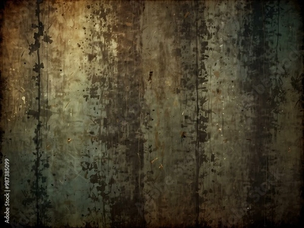 Fototapeta Grunge wall texture for rustic-themed graphics.