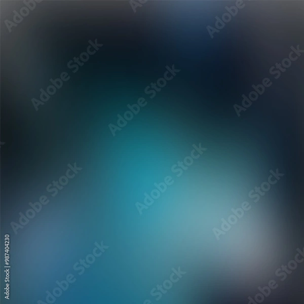 Obraz Dark Blue Gradient background. abstract design element. Eps 10