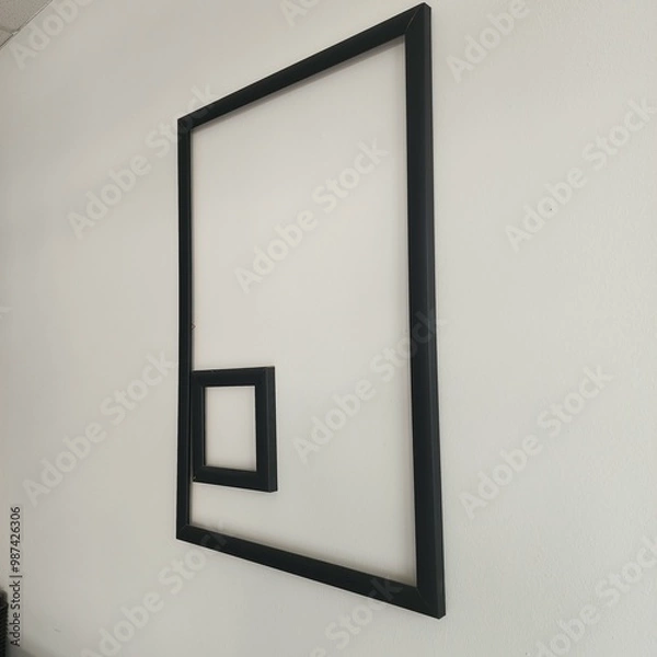 Fototapeta frame on wall