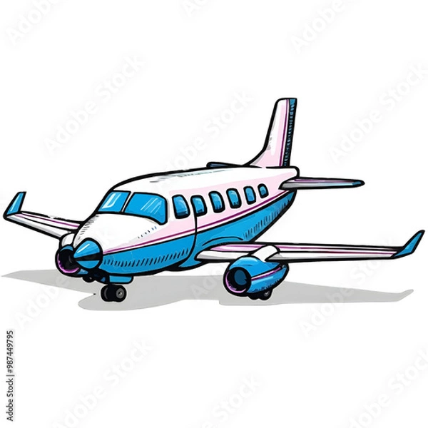 Fototapeta light aircraft