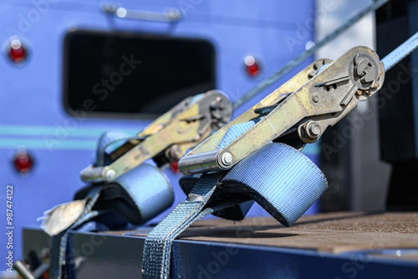 Obraz A Beautiful Summer day at the Annual Tom "Uncle Bear" Safford, Sr. Memorial Truck Show in Norwich NY.  If you love Trucks, Chrome and Color you will enjoy this Truck Show.