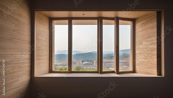 Fototapeta Architectural Window