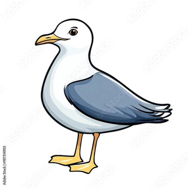 Obraz Seagull transparent icon | Icon | Anime