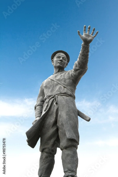 Fototapeta 홍길동 동상