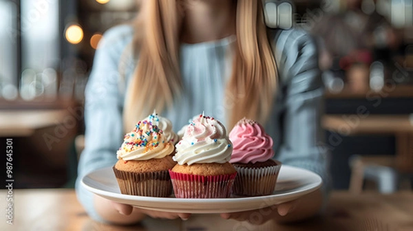 Obraz cake with candles