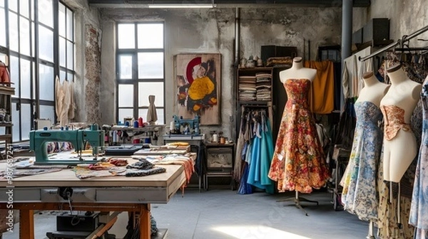 Obraz mannequin in shop