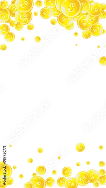 Fototapeta Calcium chaotic tablets.