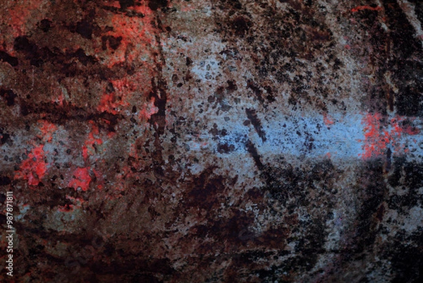 Obraz Rusty industrial surface