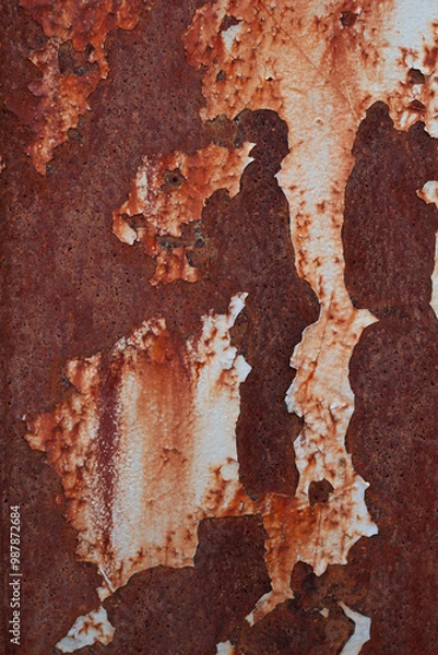 Obraz Rusty industrial surface