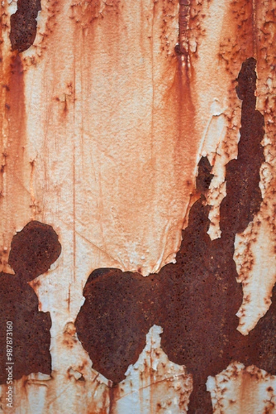 Obraz Rusty industrial surface