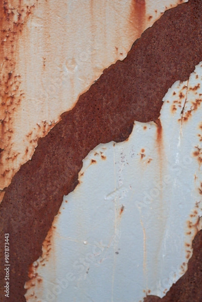 Obraz Rusty industrial surface
