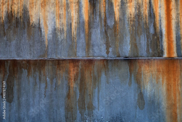 Obraz Concrete wall with rust