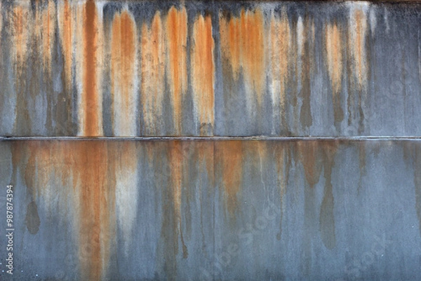 Obraz Concrete wall with rust