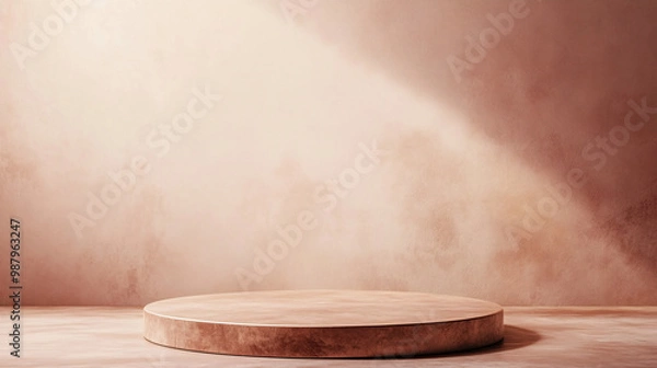 Obraz Product Background with Marble Plate