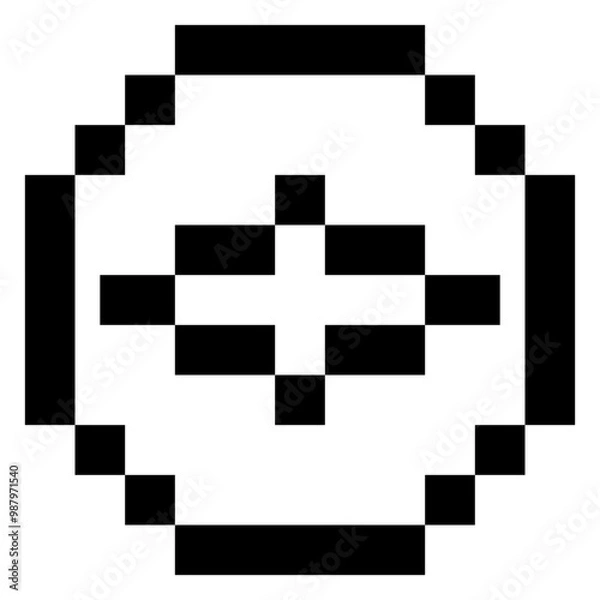 Obraz User Interface Pixel Icons