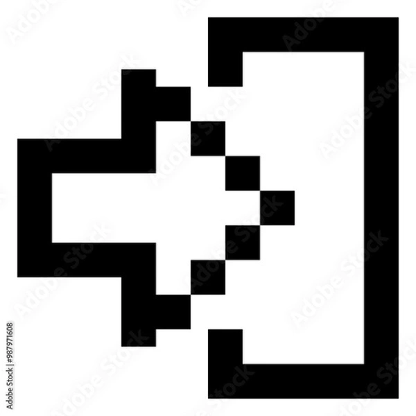 Obraz User Interface Pixel Icons