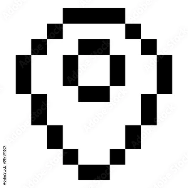 Obraz User Interface Pixel Icons