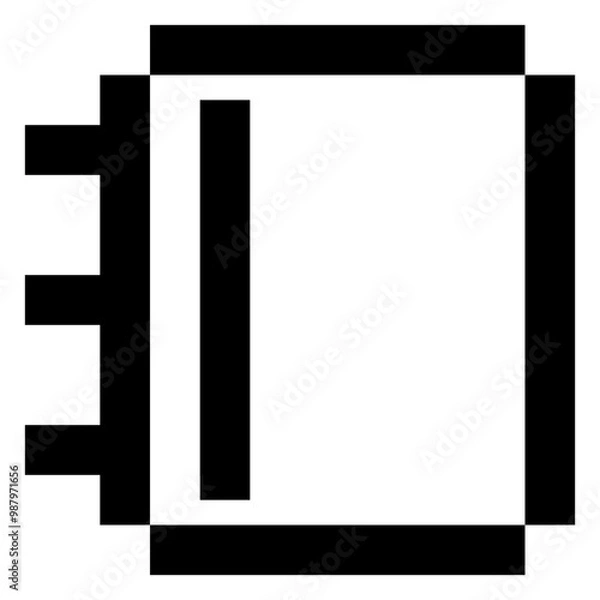 Obraz User Interface Pixel Icons